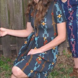 Amelia knee length LuLaRoe- Xxs